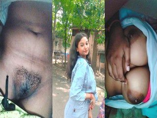 Hairy Pussy Girl Fingering