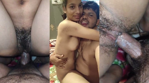 Sexy Hairy Pussy Gf Fucking With Lover Hard