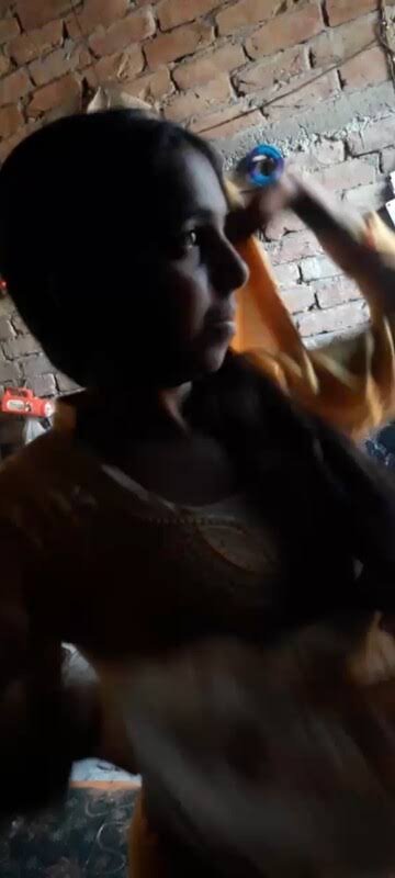 Sexy Teen Sali Showing Her Big Boobs To Jija