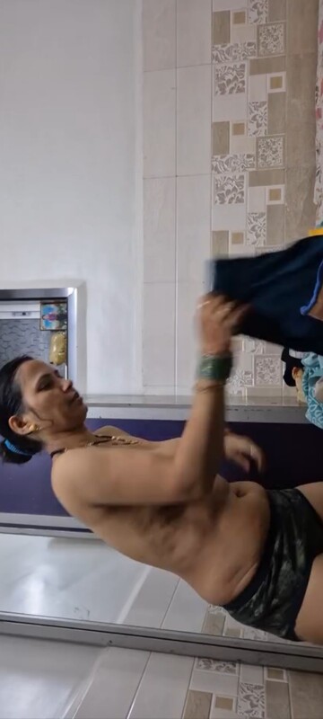 Desi Milf Mom Nude Captured By Son