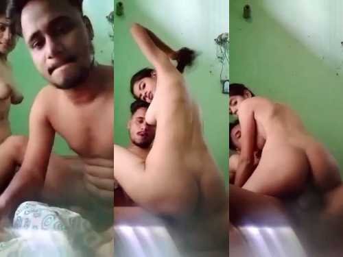 Hot Ass GF Rides Her Bf Cock