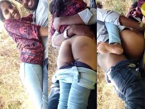 Desi Lover’s Outdoor Fucking In Jungle