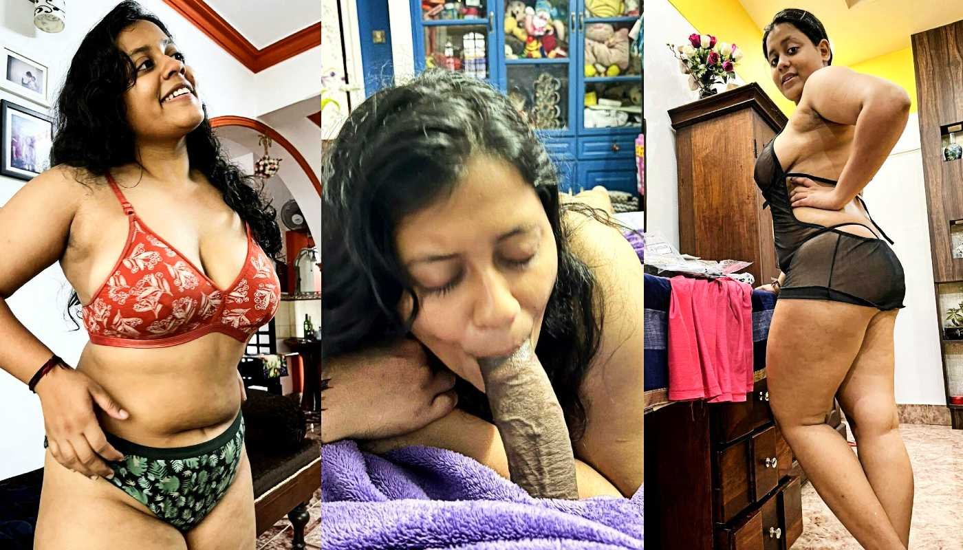 Big Butt Chubby Bhabhi Gives Handjob And Blowjob