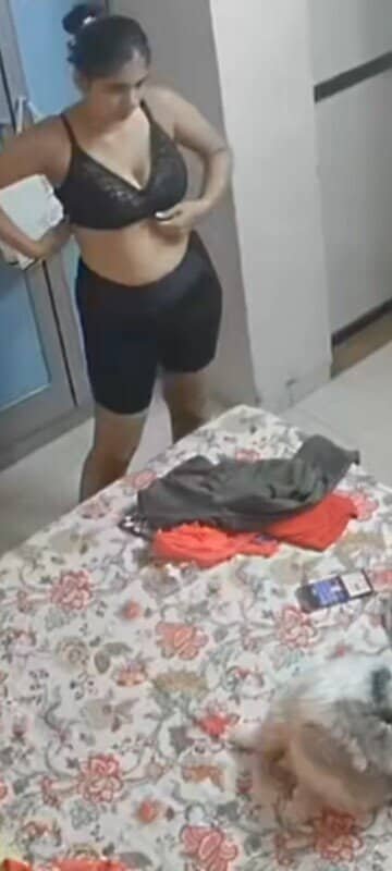 Girl Caught Home Cam Clothes Changing