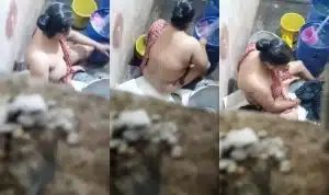 Tanker Boobs Bhabhi Nude Bathing