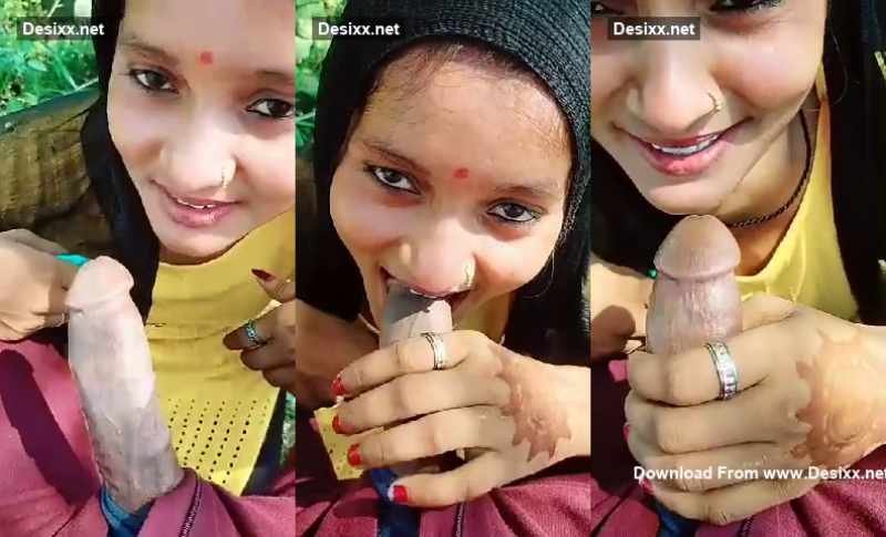 Banjaran Sucking Big Black Dick Outdoor