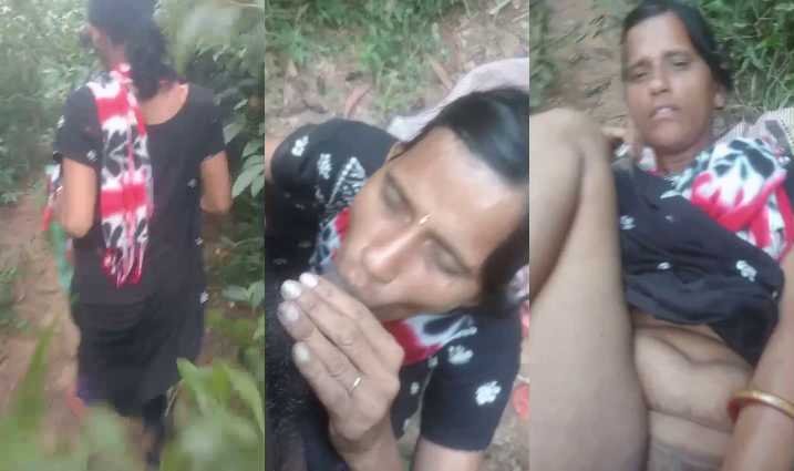 Randi Milf Sucking Client Cock And Fucking In Jungle