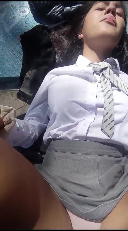 Hot College Girl Outdoor Pussy Fucking