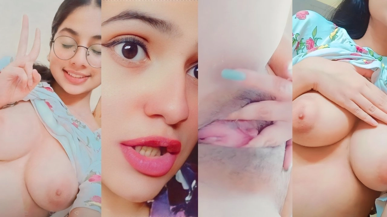 Cute BD Girl Shows Her Big Melons And Fingers Her Pink Pussy