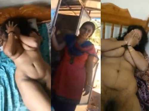 Tamil Shy Aunty Naked Captured By Her Naughty Staff During Sex