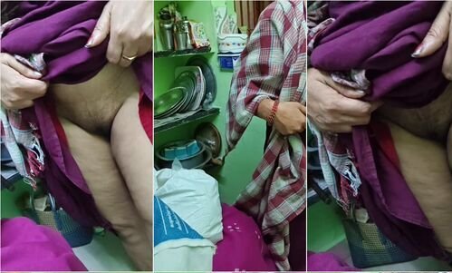 Milf Aunty Flashing Her Hairy Pussy Neighbour Boy
