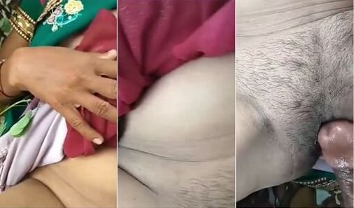 Nephew Fucking His Aunty Hairy Pussy Inside Jungle